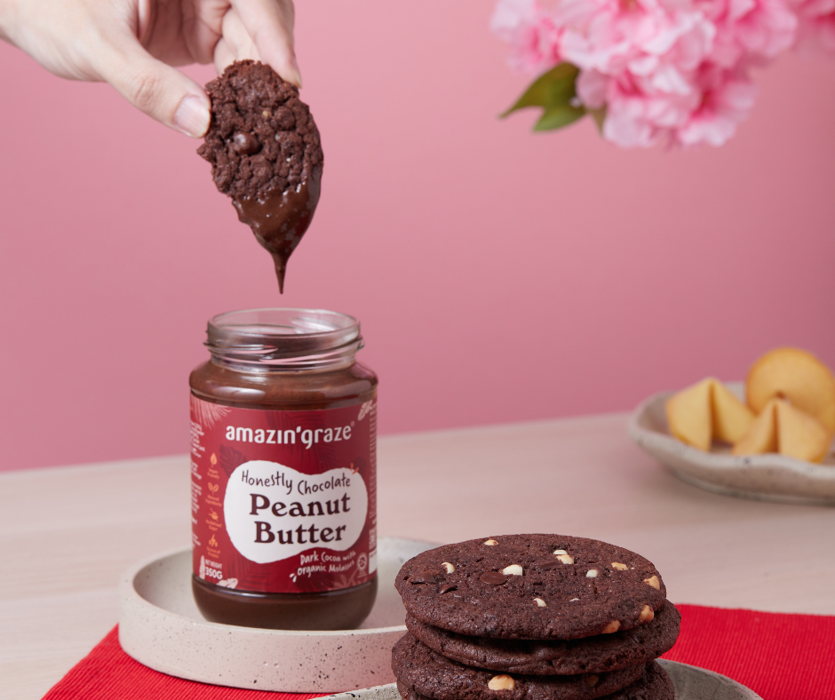 Irresistible Chocolate Peanut Cookies with a Nutty Twist – Amazin' Graze Malaysia