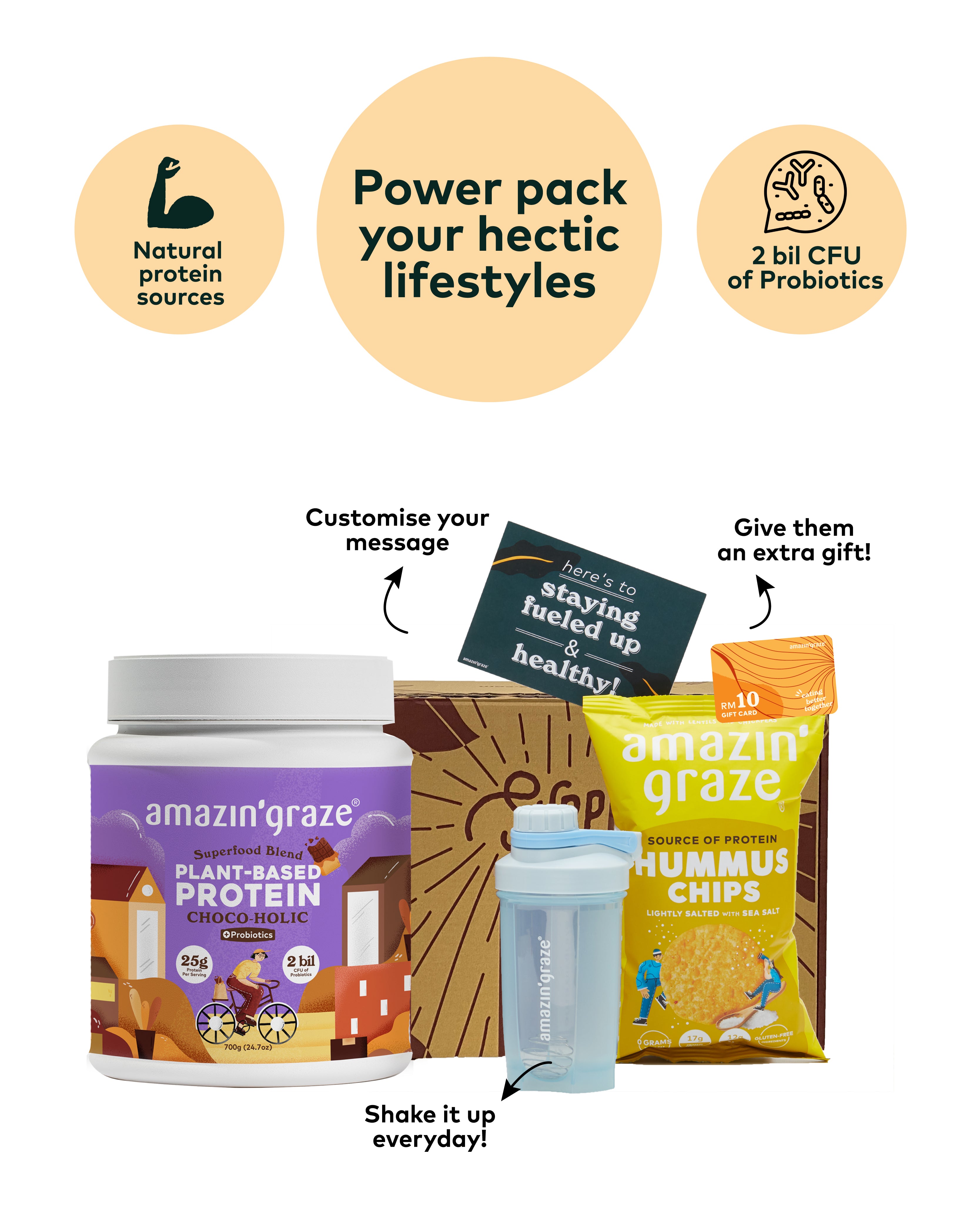 Protein Booster Care Package - Amazin' Graze Malaysia