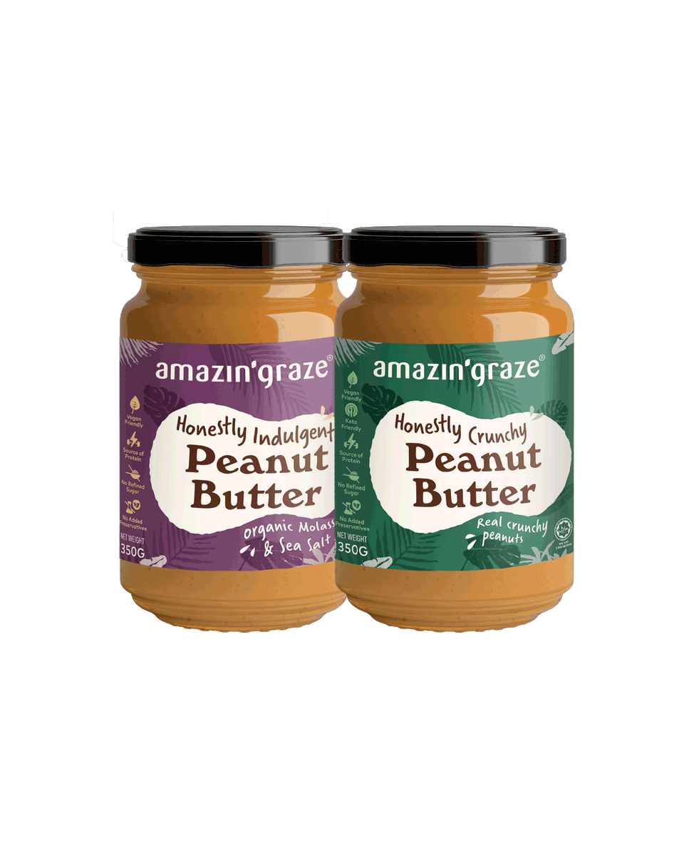 Bundle of 2 Peanut Butters Amazin' Graze Malaysia
