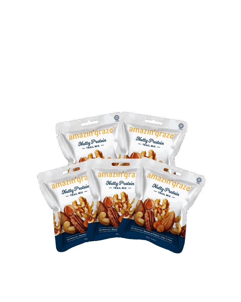 Bundle of 5 Trail Mix Minis (5x30g) Amazin' Graze Malaysia