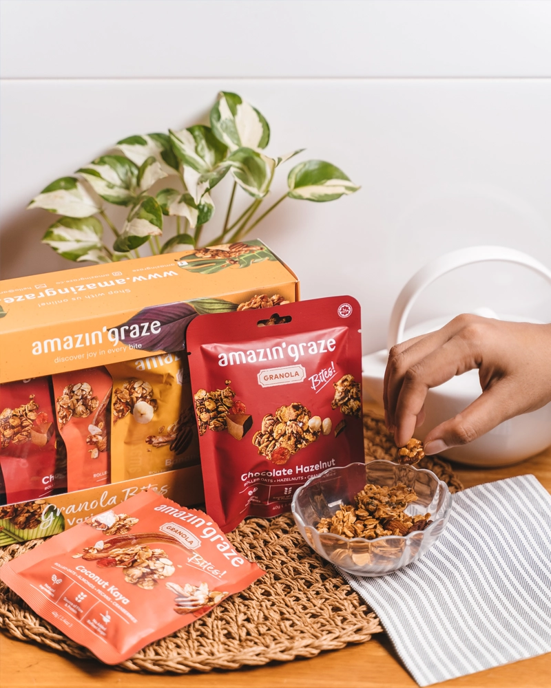 Mini Granola and Nut Starter Bundle - Amazin' Graze Malaysia