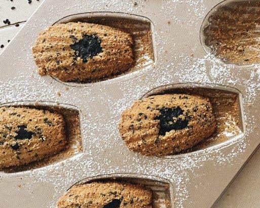 Black Sesame Madeleines Recipe