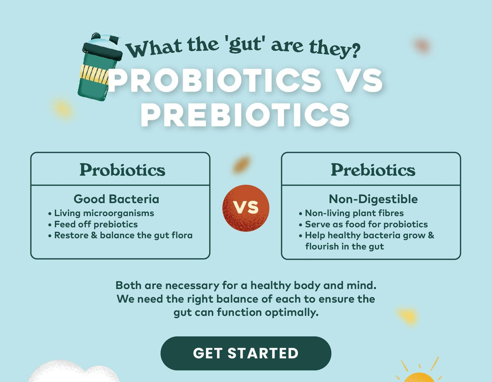 Prebiotic vs Probiotic: What the 'gut' are they? - Amazin' Graze Malaysia