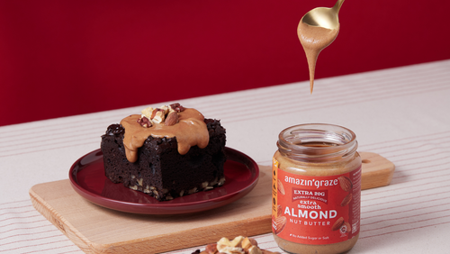 Indulge Your Sweet Cravings with Irresistible Almond and Pistachio Brownie Bars!