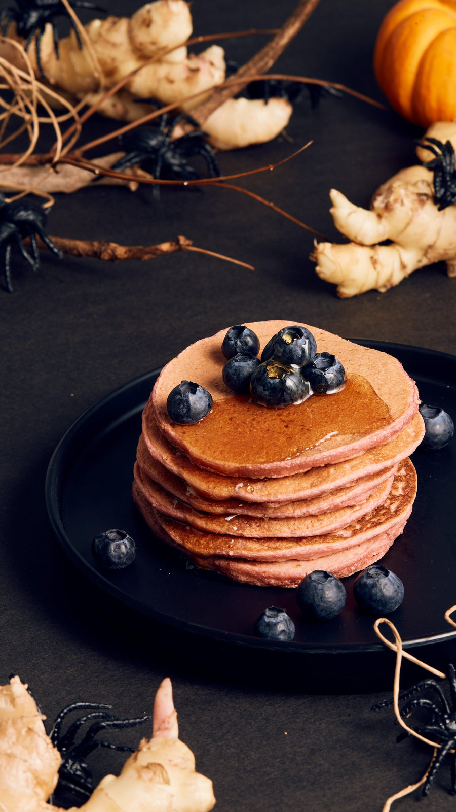 Spooky-easy Blueberry Maple Pancakes Recipes