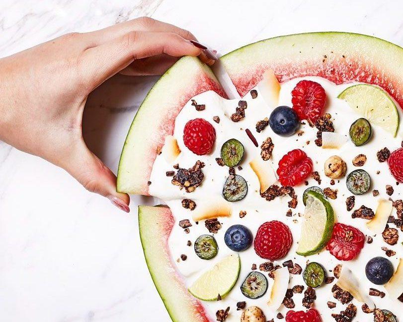 Berries Watermelon Cake