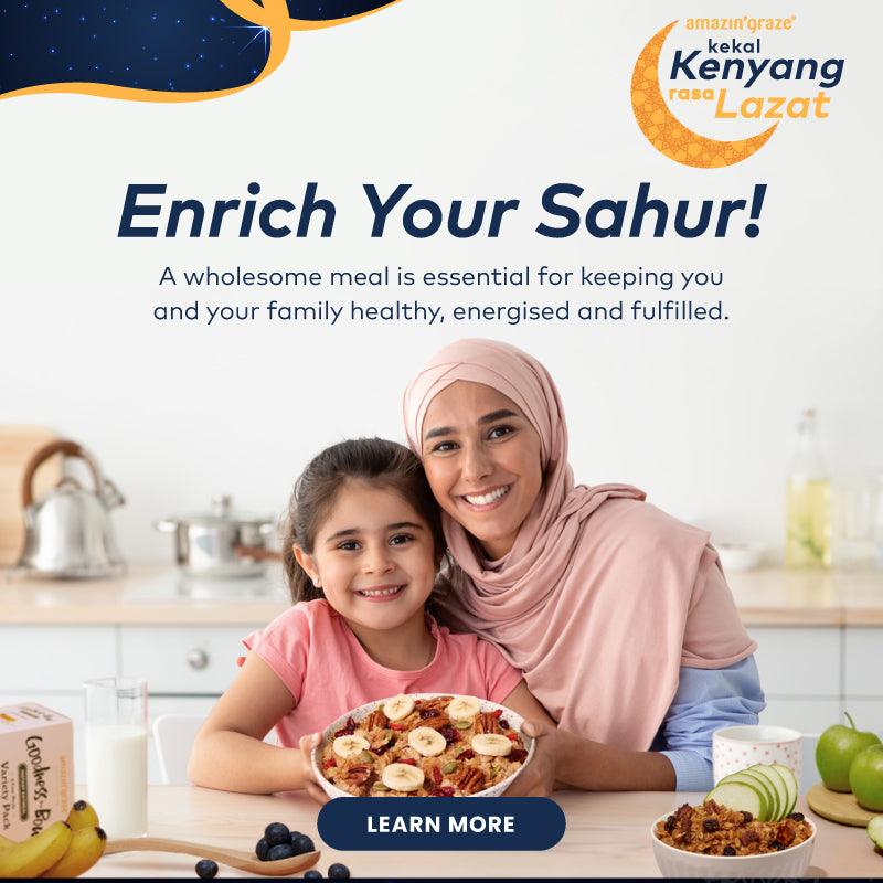 Ramadan: Enrich Your Sahur with the Goodness of Oatmeal - Amazin' Graze Malaysia