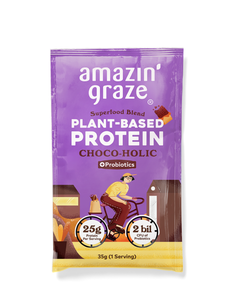 Choco-holic On-The-Go Sachets (6 x 35g) - Amazin' Graze Malaysia