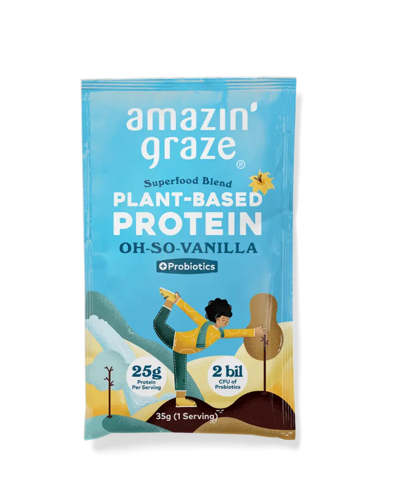 Oh-So-Vanilla On-The-Go Sachets (6 x 35g) - Amazin' Graze Malaysia