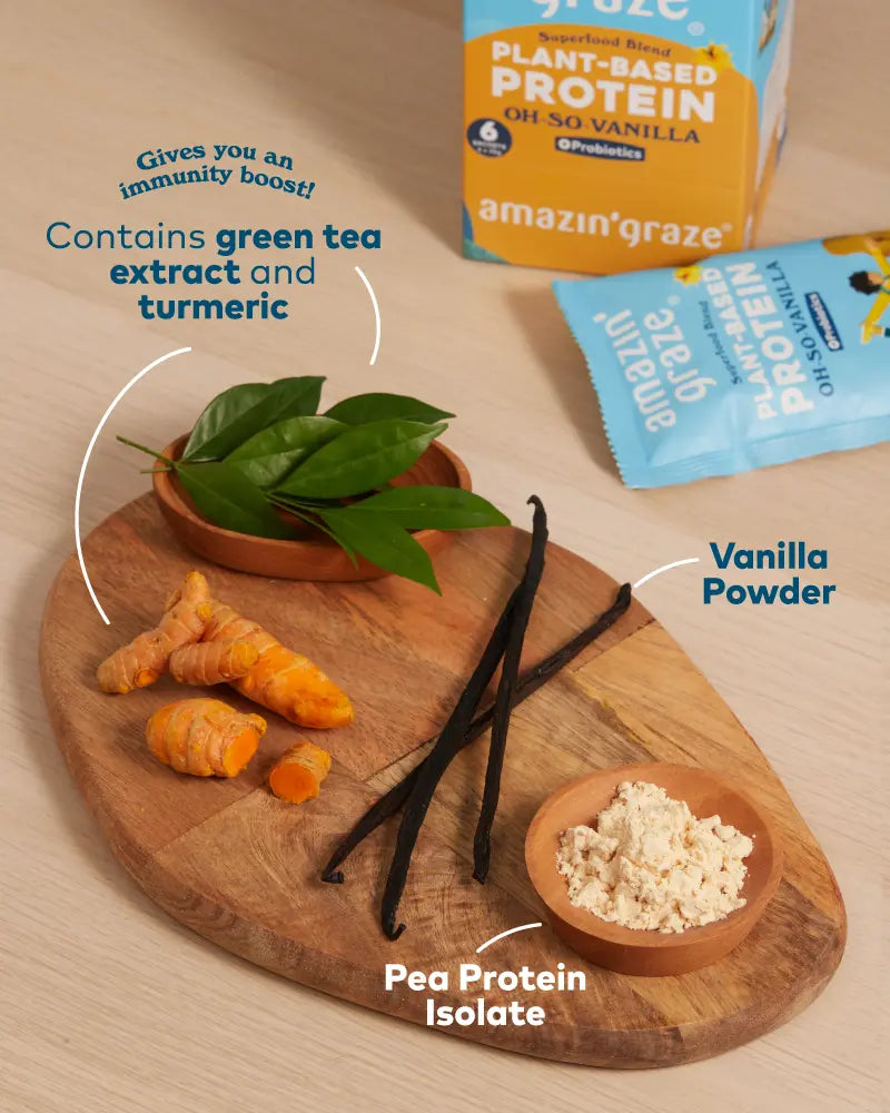Oh-So-Vanilla On-The-Go Sachet (35g) - Amazin' Graze Malaysia