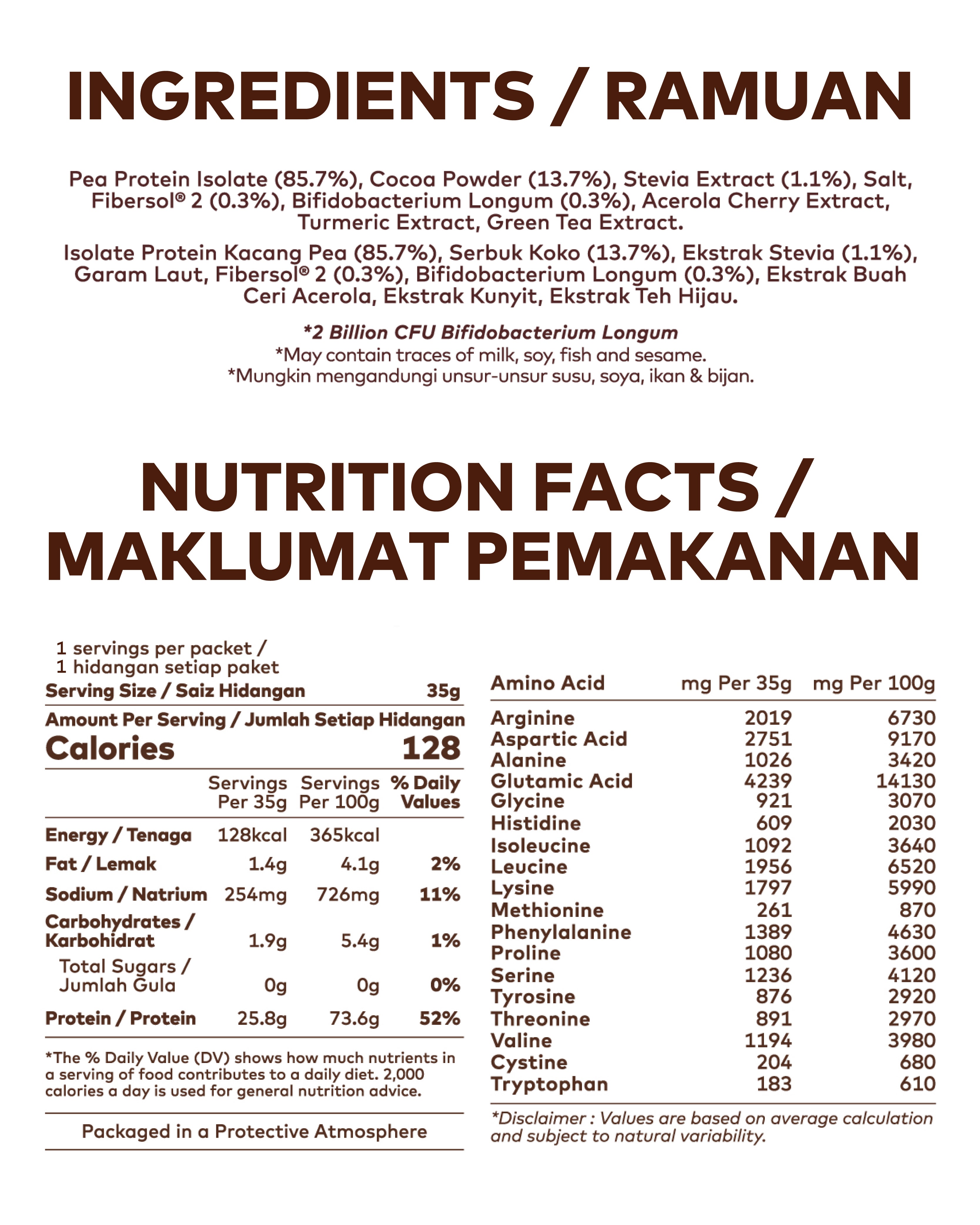 Choco-holic On-The-Go Sachets (6 x 35g) - Amazin' Graze Malaysia
