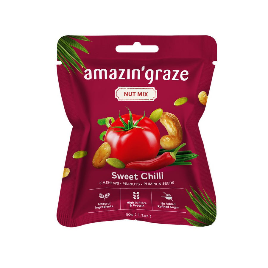[40% OFF BIRTHDAY FLASH] Bundle of 3 Sweet Chilli Nut Mix (40g)