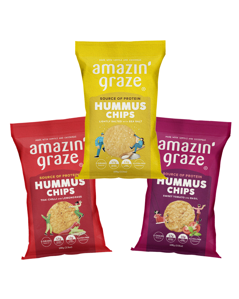 Bundle of 3 Hummus Chips