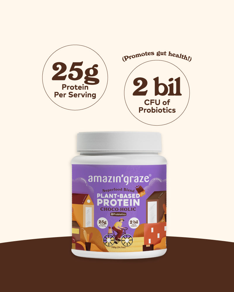 Choco-holic Protein Blend (700g) - Amazin' Graze Malaysia