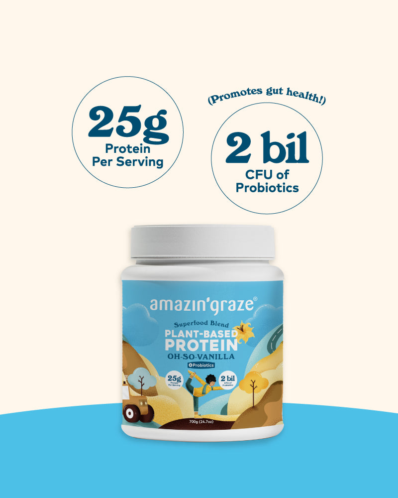 Oh-So-Vanilla Protein Blend (700g) - Amazin' Graze Malaysia