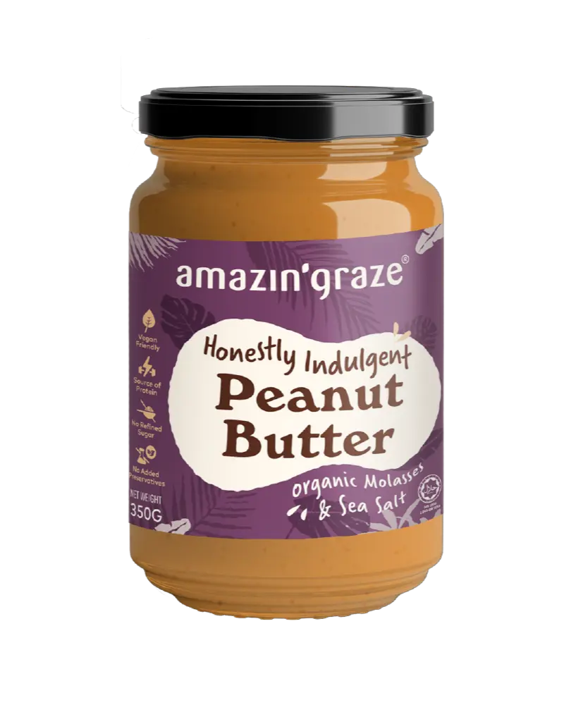 Indulgent Peanut Butter [Lightly Salted] - Amazin' Graze Malaysia