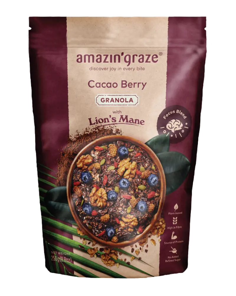 Cacao Berry Granola - Amazin' Graze Malaysia