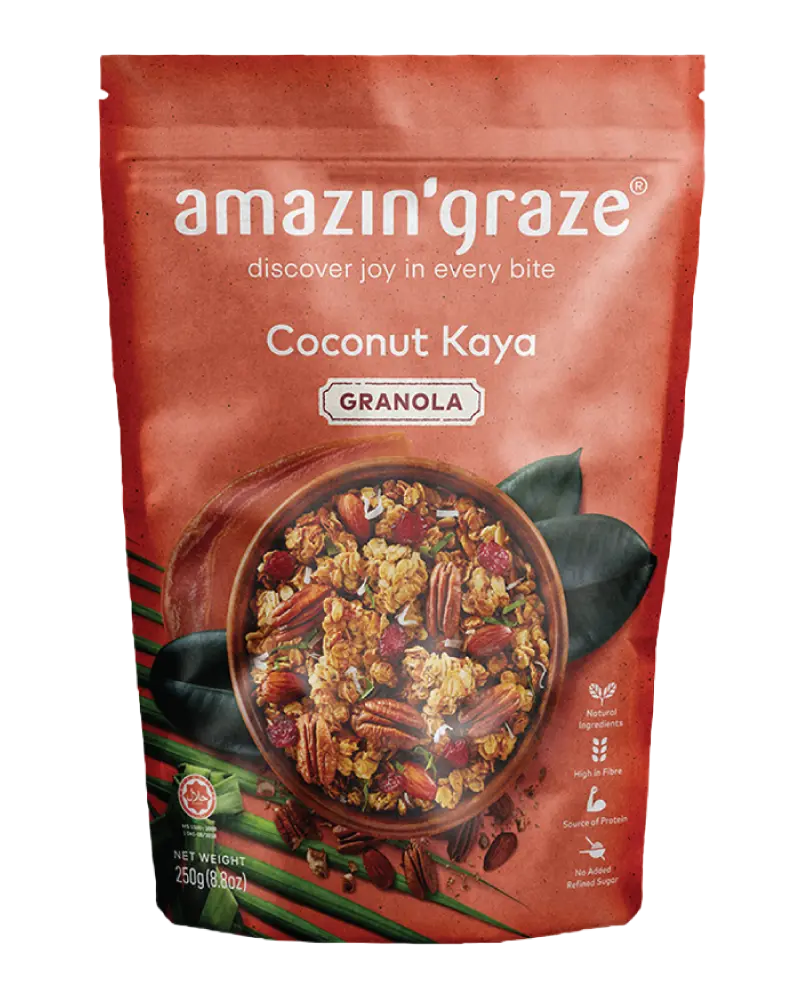 Coconut Kaya Granola - Amazin' Graze Malaysia