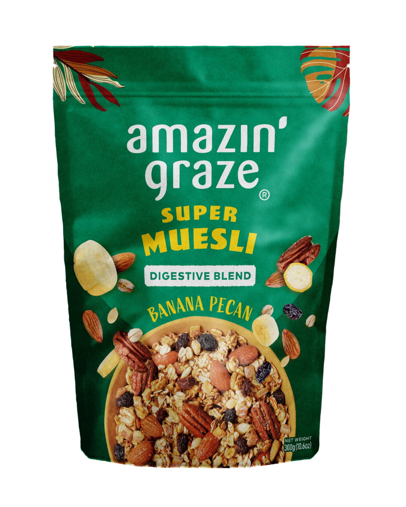 Banana Pecan Muesli - Amazin' Graze Malaysia