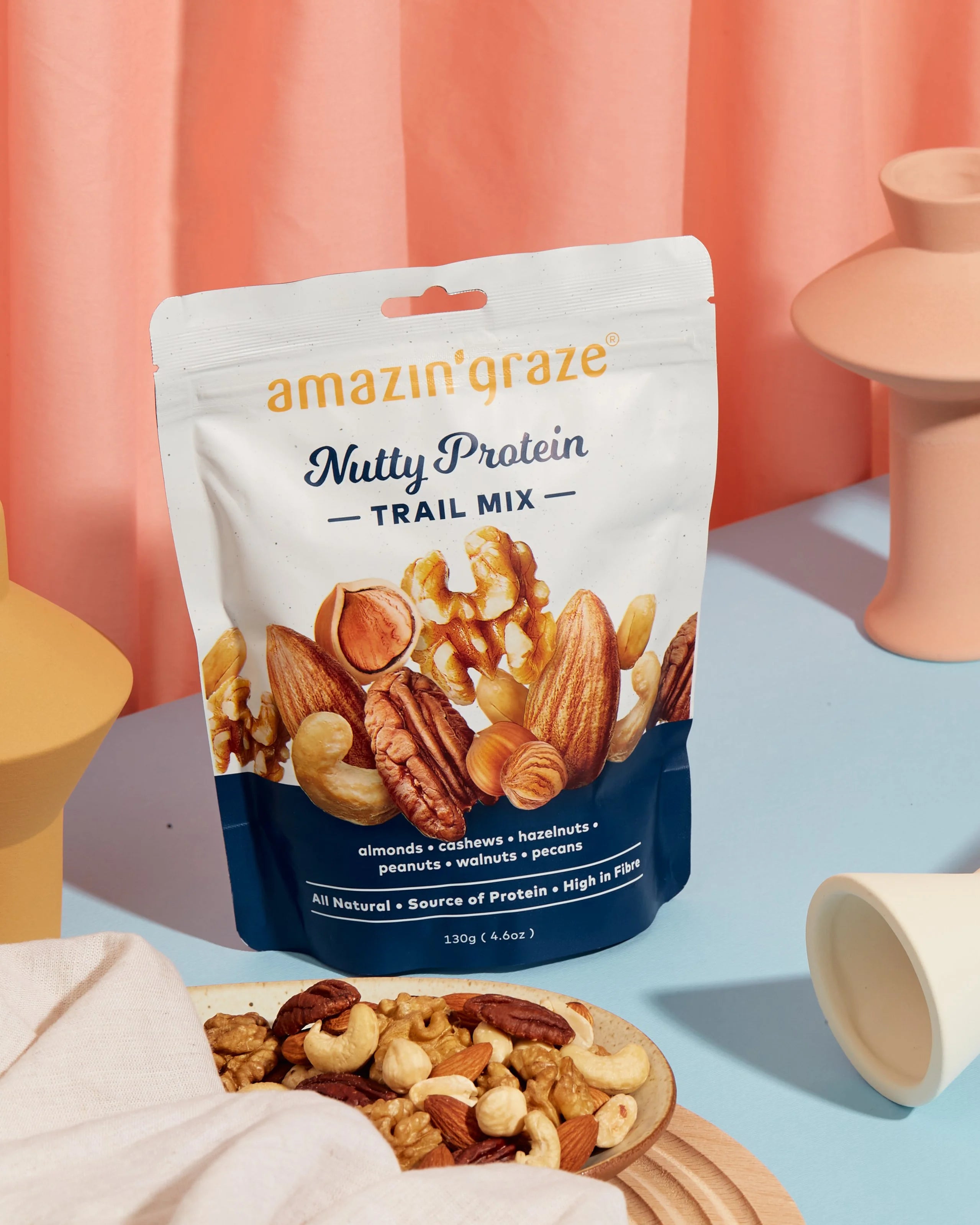 Nutty Protein Trail Mix - Amazin' Graze Malaysia