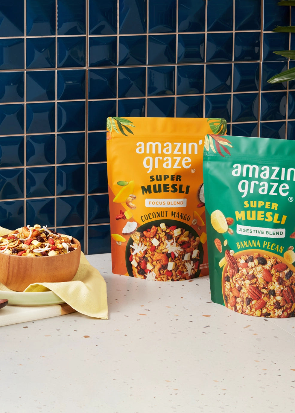 Banana Pecan Muesli - Amazin' Graze Malaysia