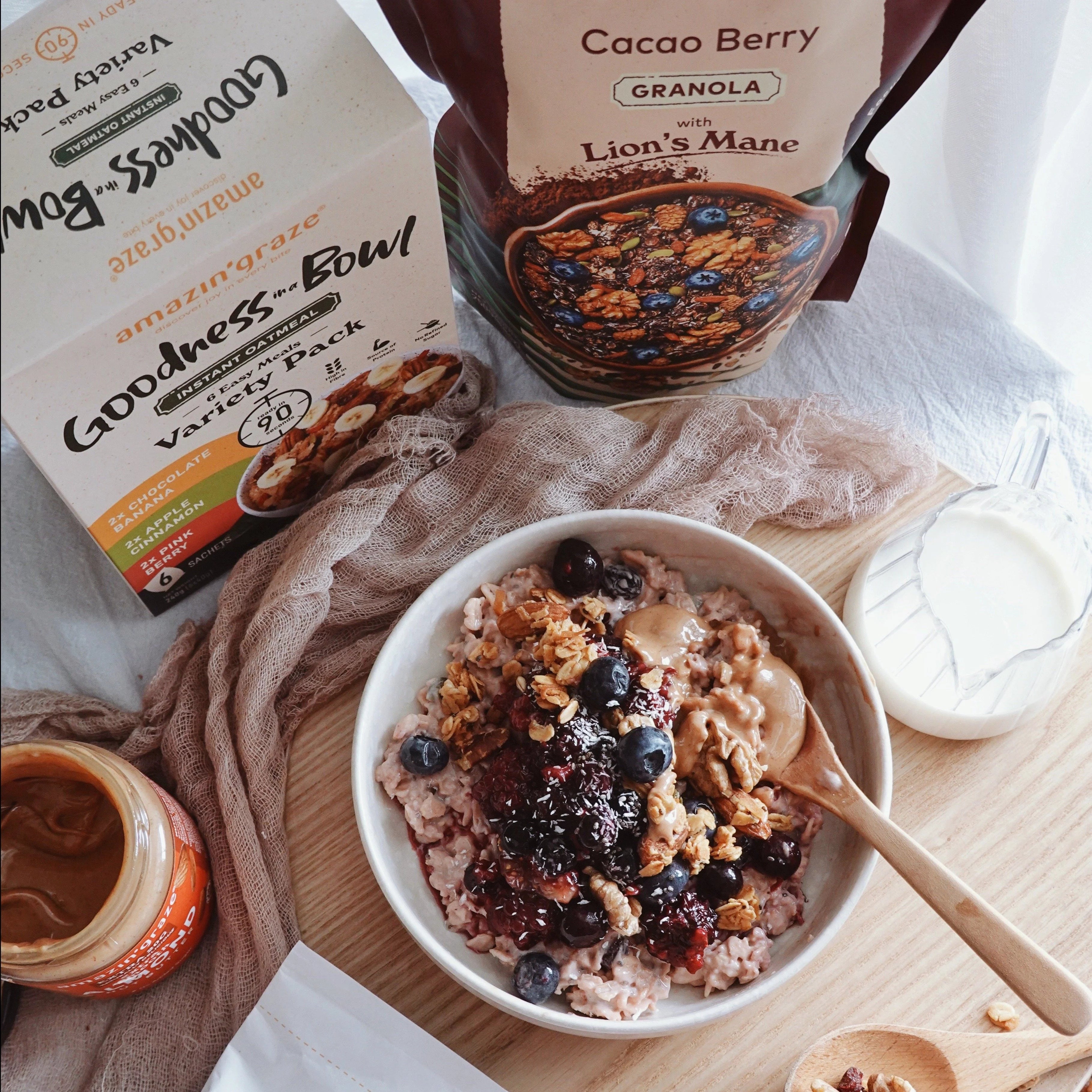 Cacao Berry Granola - Amazin' Graze Malaysia