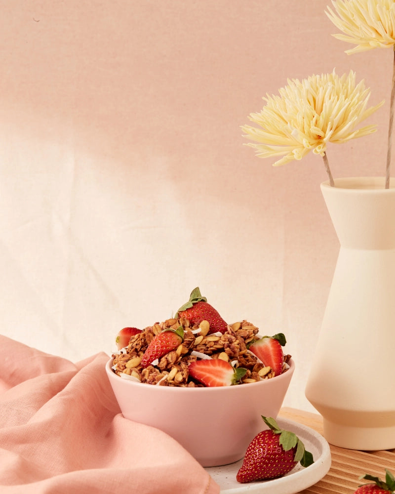 Low Sugar Wild Strawberry Granola - Amazin' Graze Malaysia